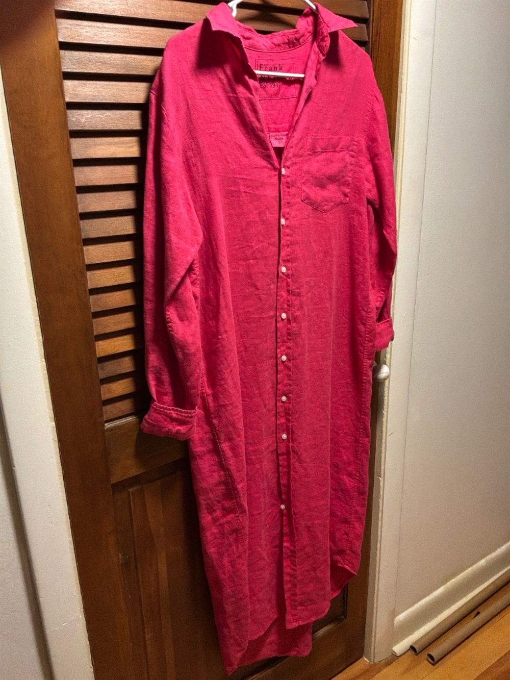 Frank and Eileen washed linen Small